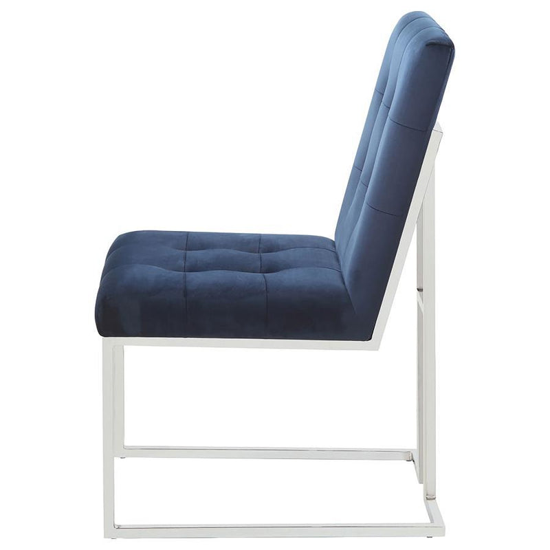 Cisco - Velvet Upholstered Dining Side Chair (Set of 2)