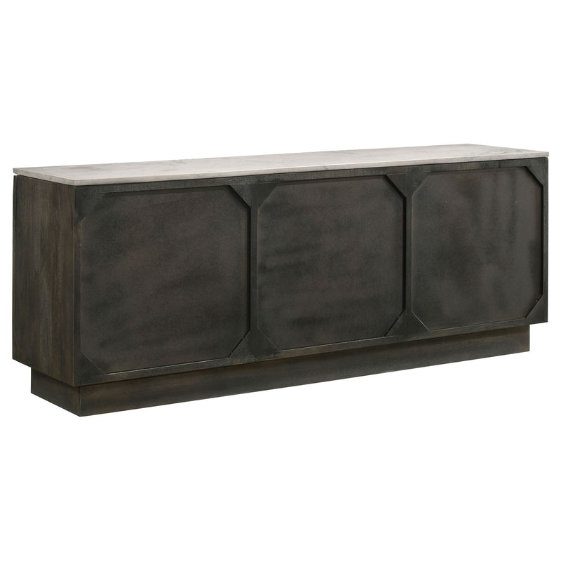 Metzger - 3 Door Sideboard Buffet - Gray