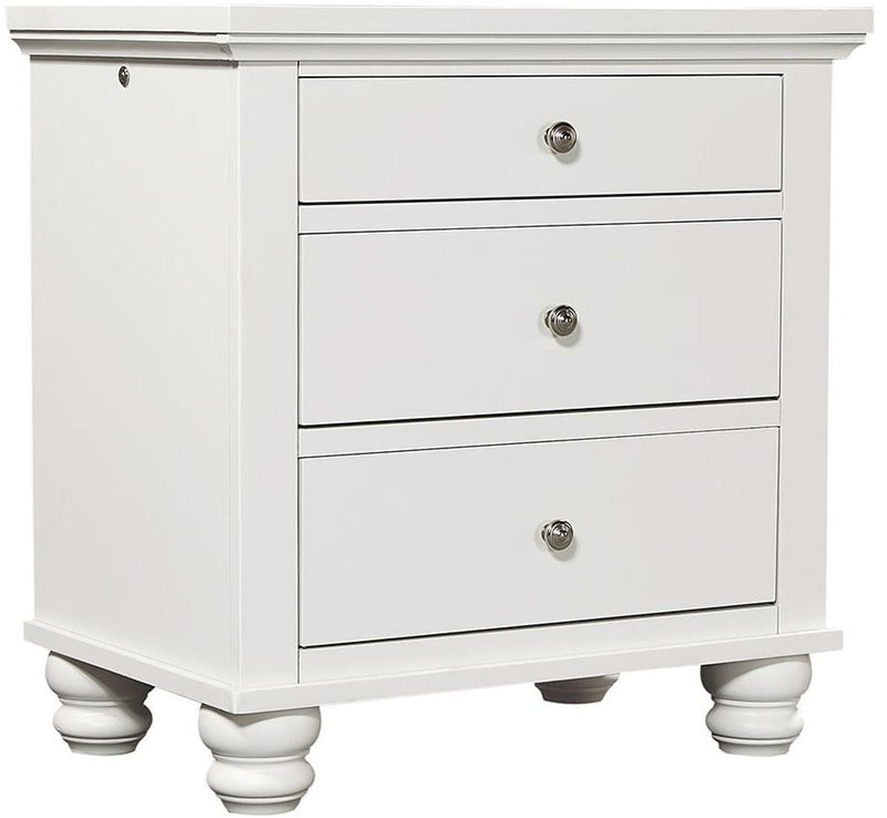 Cambridge White Liv360 Nightstand