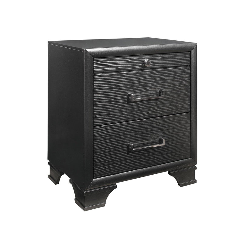 Civic - 5 Piece Storage Bedroom Set With Bookcase Headboard
