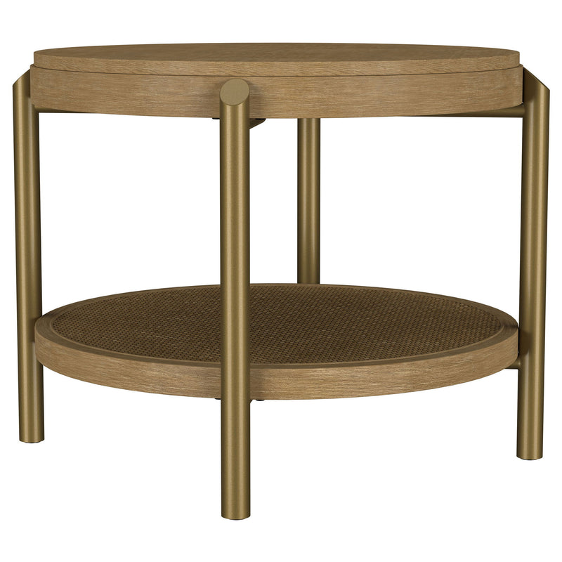Benson - Round Coffee And End Table Set