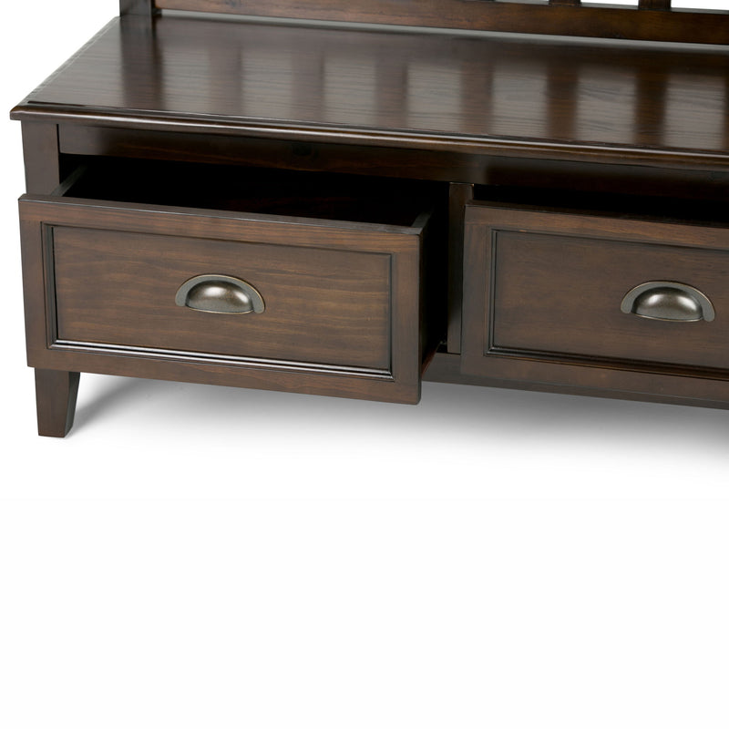 Burlington - Entryway Storage Bench With Drawers