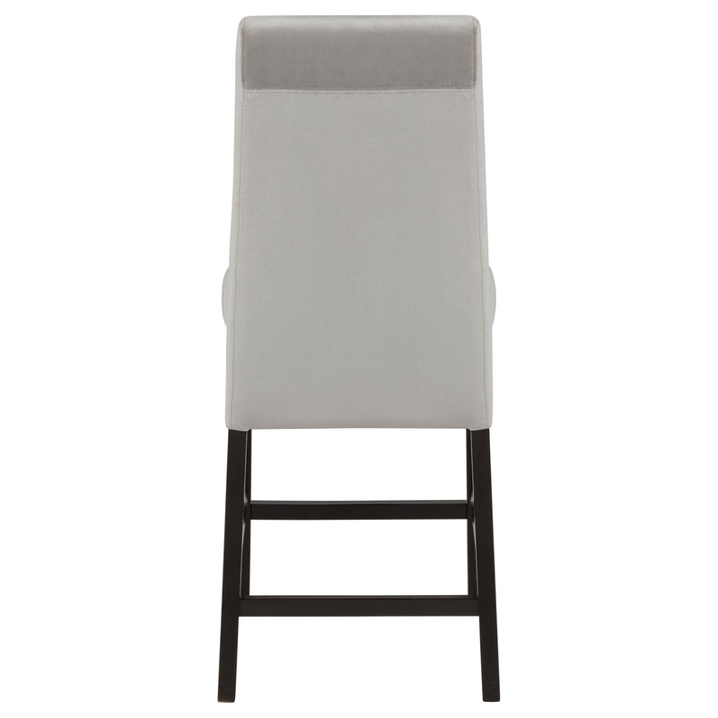 Upholstered Counter Stools (Set of 2) - Gray