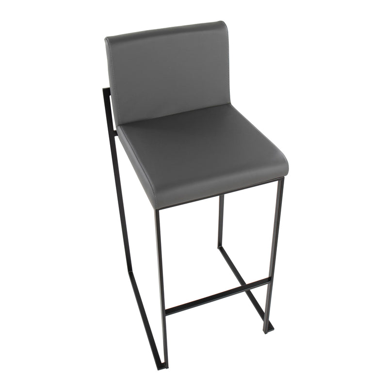 Fuji - Contemporary High Back Barstool Elegant Design