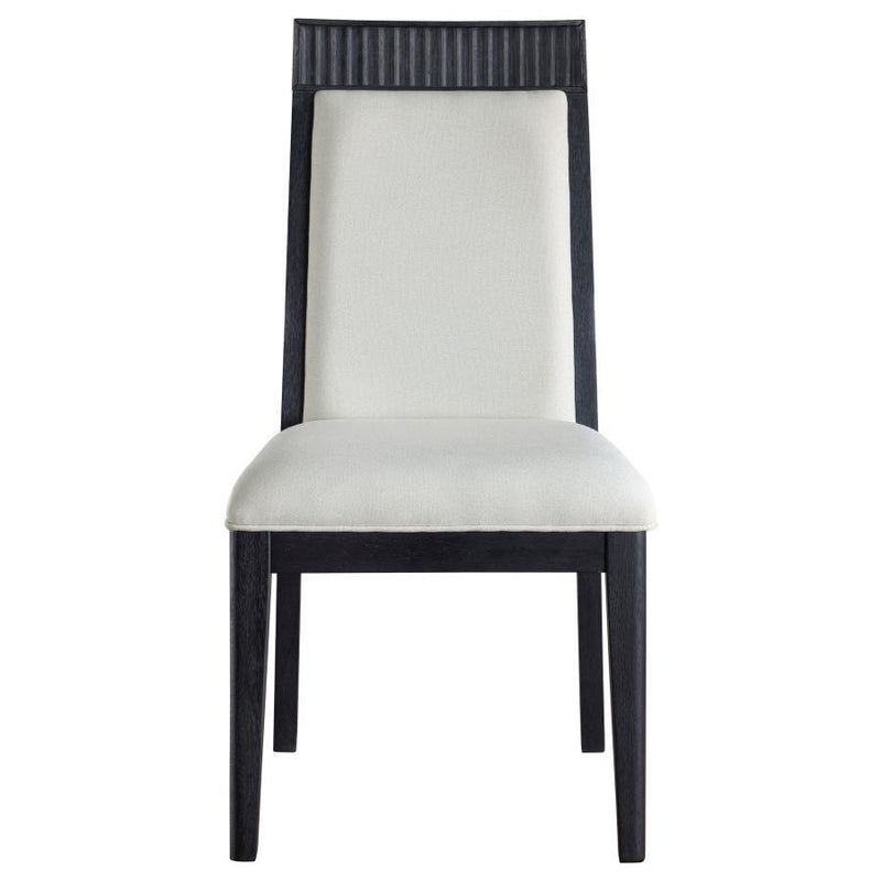 Brookmead - Dining Side Chair (Set of 2) - Ivory / Black