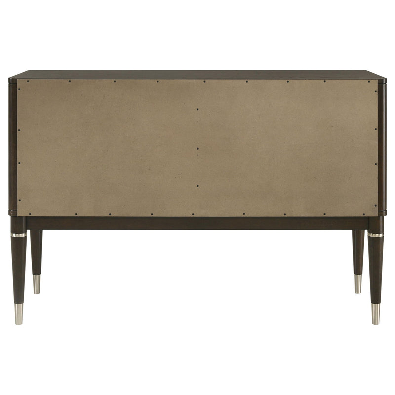 Reseda 4-door Dining Sideboard Server with Shelves Ash Brown