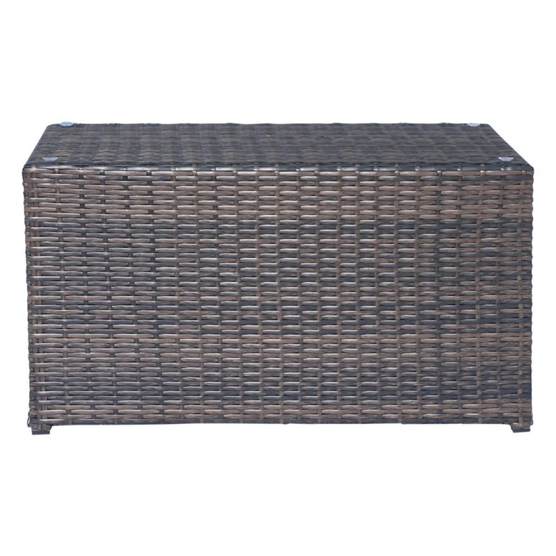 Handcrafted 2 Piece Outdoor Rattan Seating Group With Cushions - Espresso