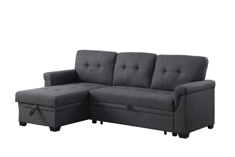 Lucca - Reversible Sleeper Sectional Sofa With Storage Chaise