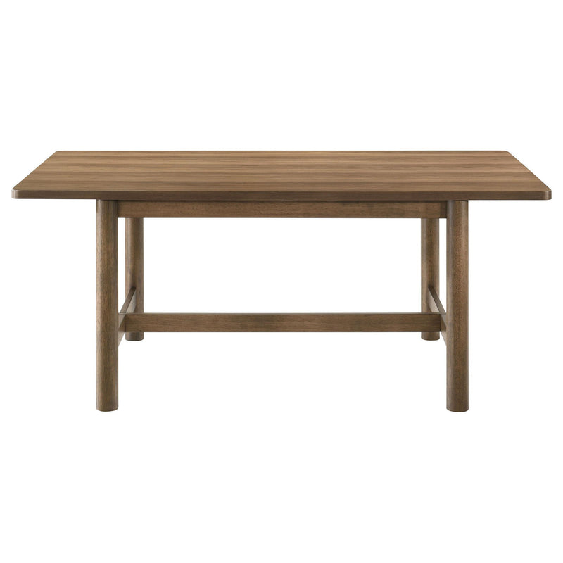 Crestmore 71-inch Rectangular Wood Dining Table Walnut