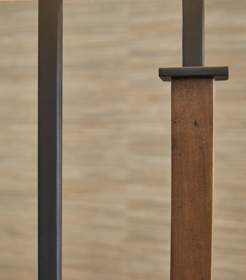 Voslen - Metal Table Lamp (Set of 2) - Black / Brown