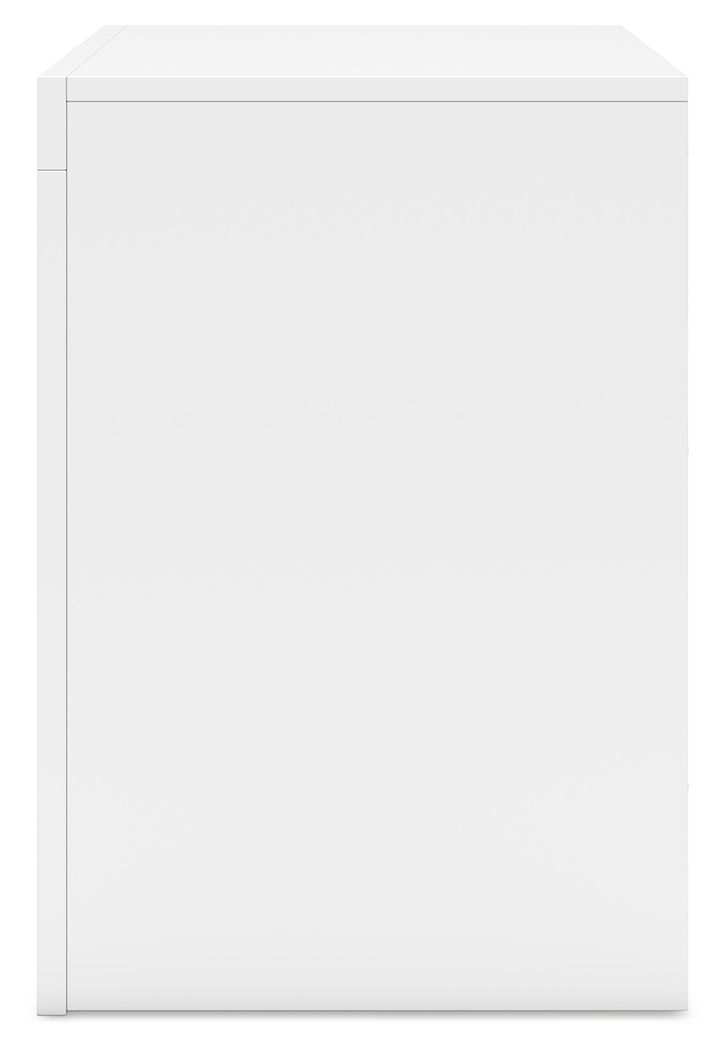 Binterglen - Two Drawer Night Stand - White