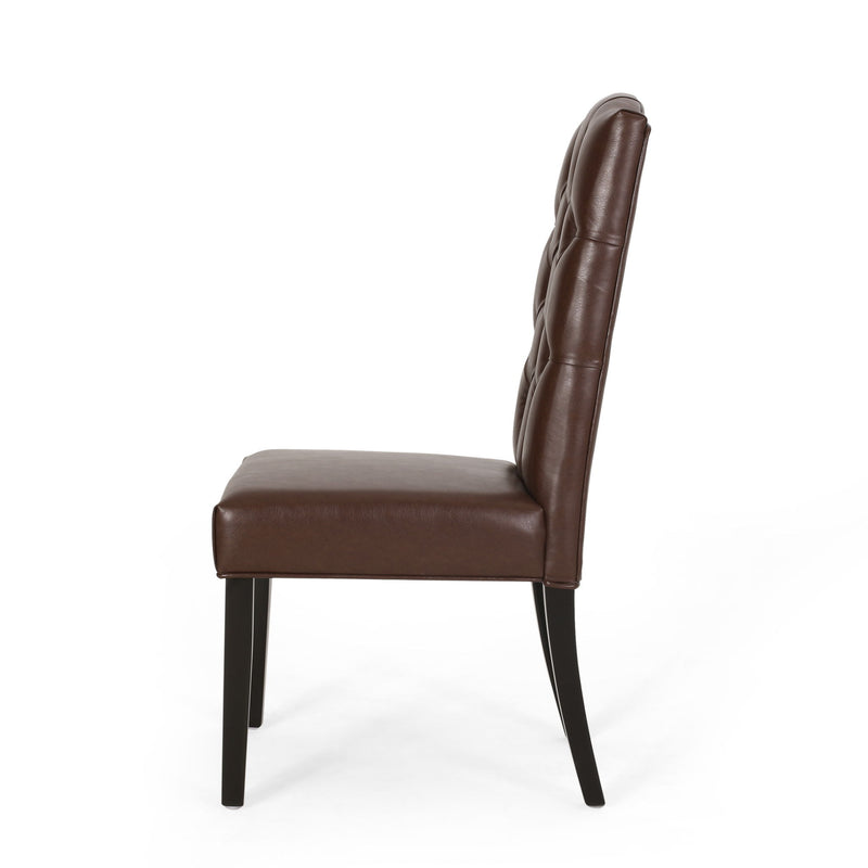 Harriet - Tufted Dining Chair With Button Tufting And Diamond Stitching
