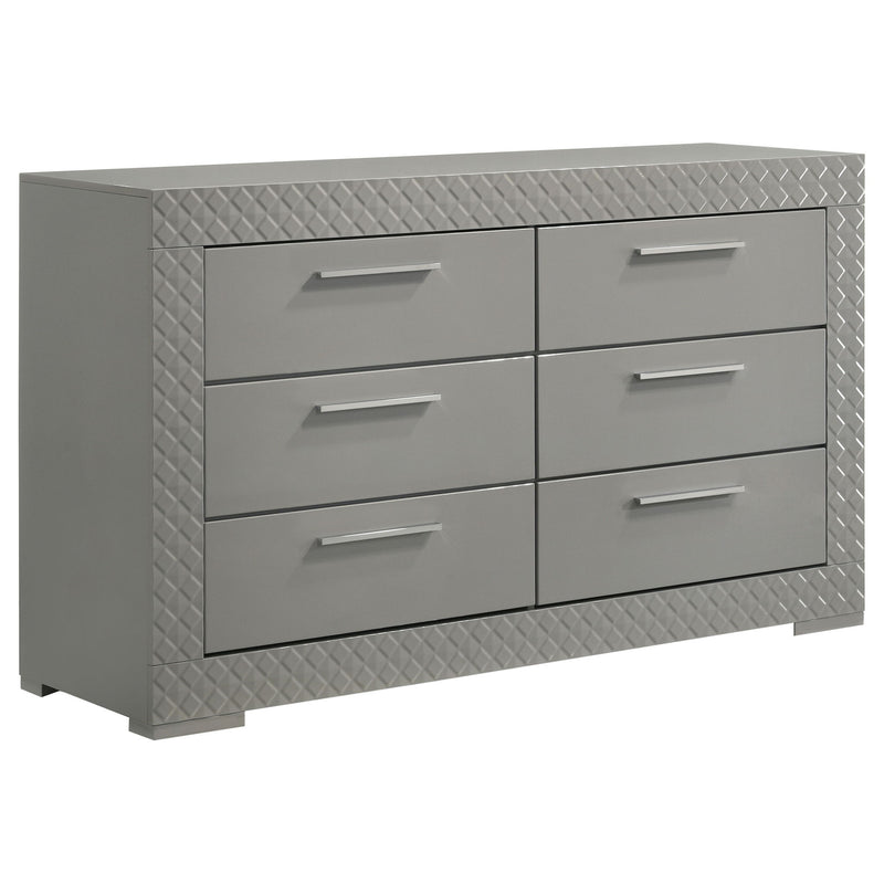 Pierce - 4 Piece Bedroom Set With LED Lighting