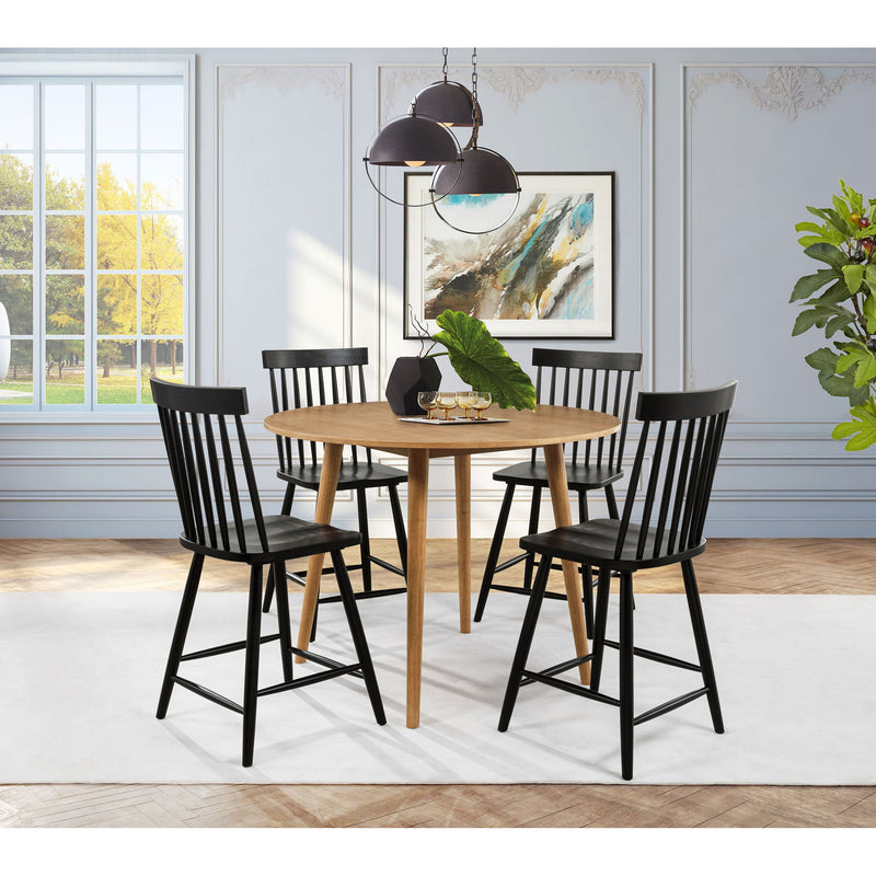 Waverly - Round Counter Height Dining Table - Light Ash