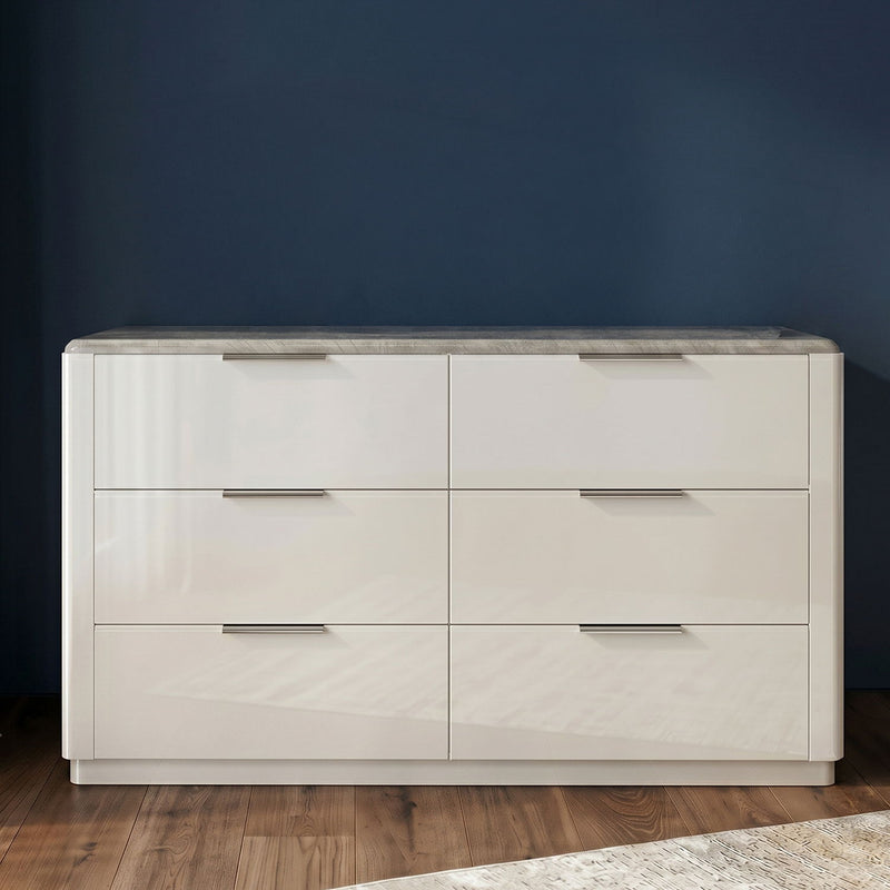 Jazz - Bedroom Set With LED Upholstered Headboard