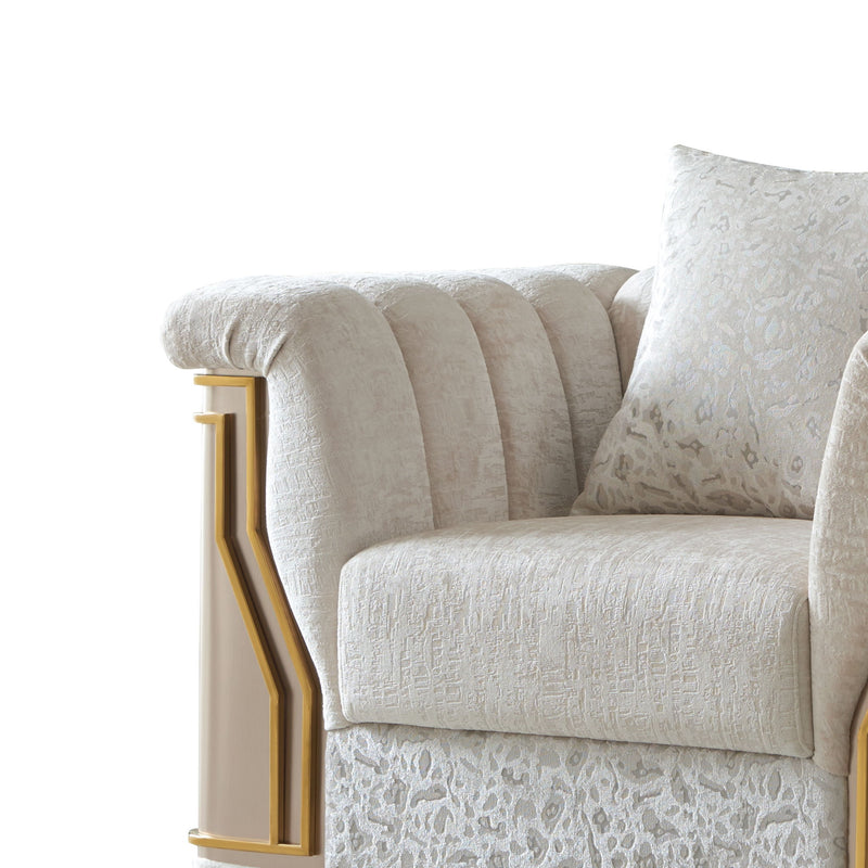 Chateau - Chair - Cream / Brown