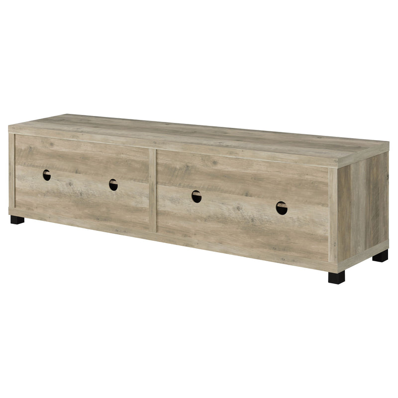 Heron - 4 Door TV Stand With Adjustable Shelving