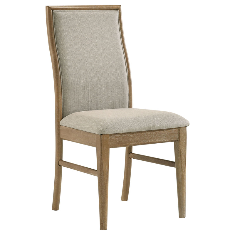 Dreydon - 5 Piece Round Dining Table Set With Chairs - Light Brown