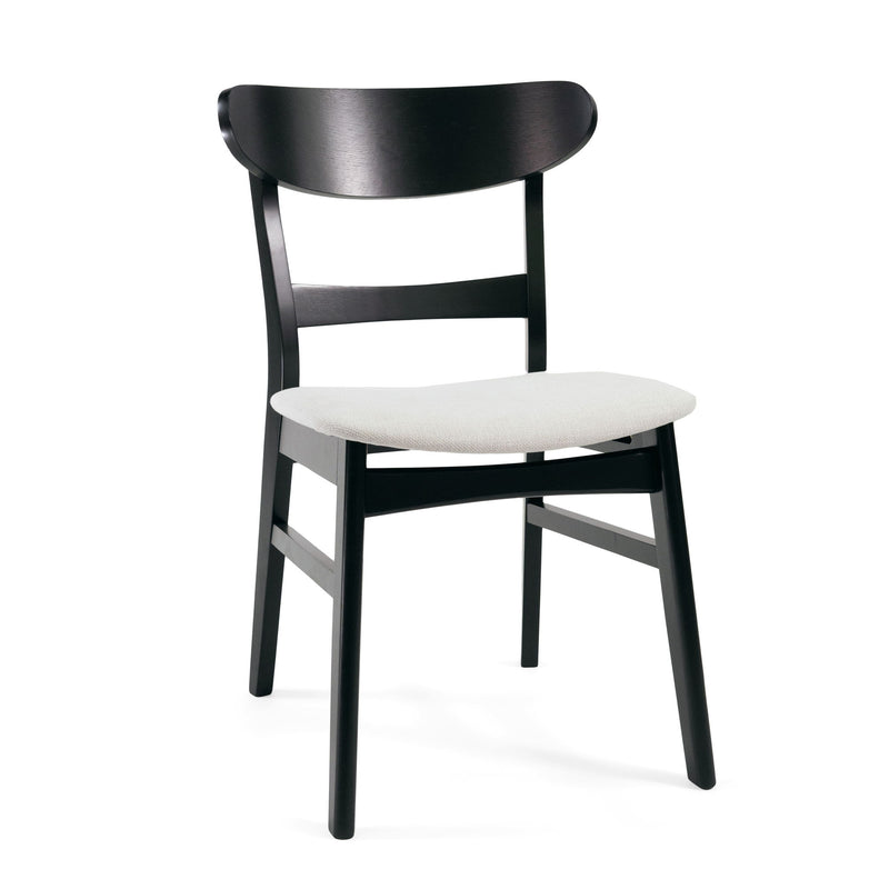 5 Piece Dining Set With Table And 4 Upholstered Chairs