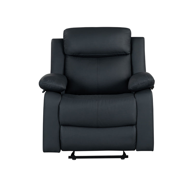 Blanche - Reclining Set With LED Lights, Speaker