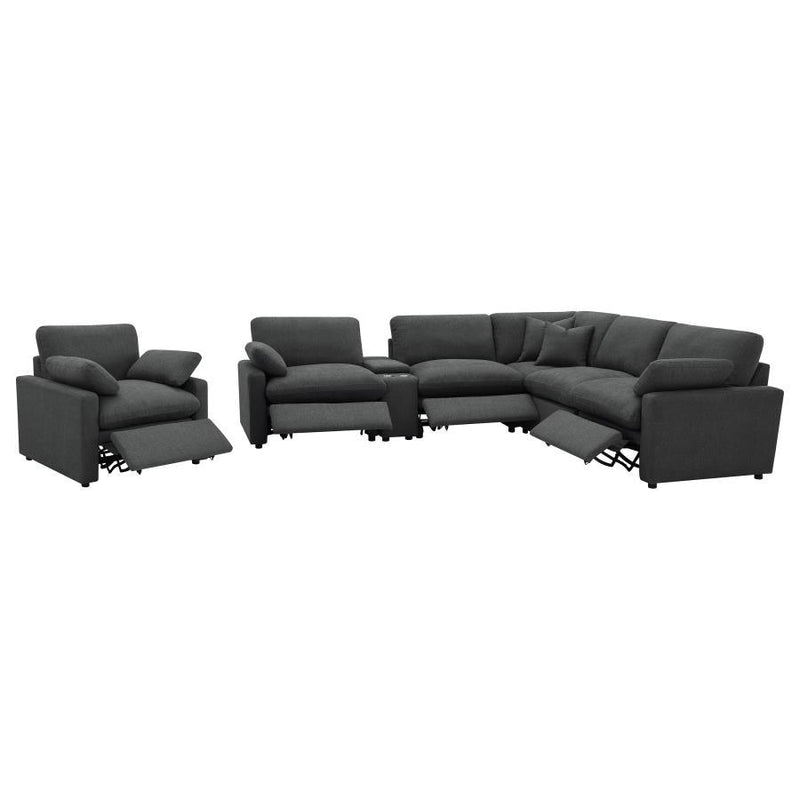 Collins - 6-Piece Modular Power Reclining Sectional