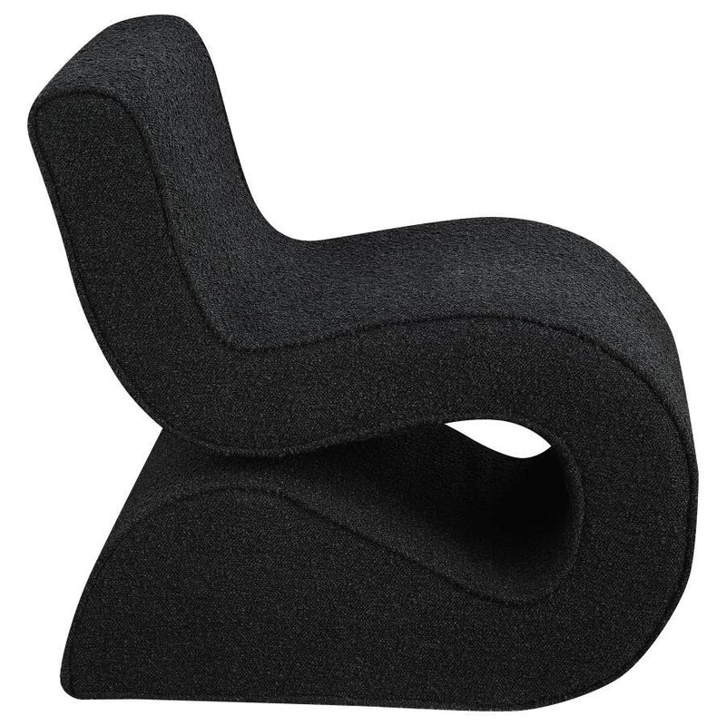 Ronea - Boucle Upholstered Armless Curved Chair