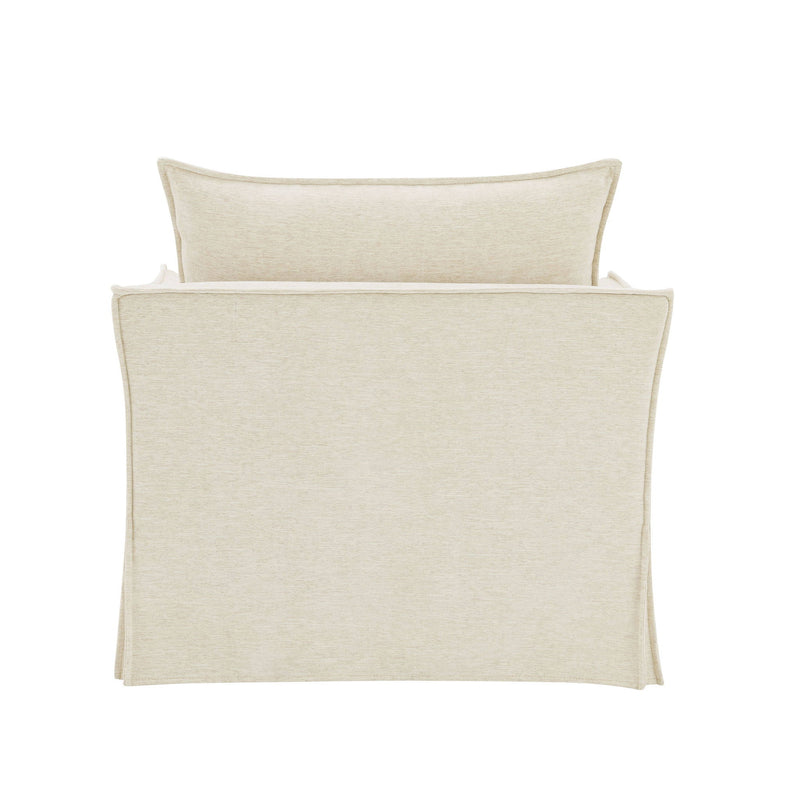 Shane - Chair With 2 Pillows - Beige