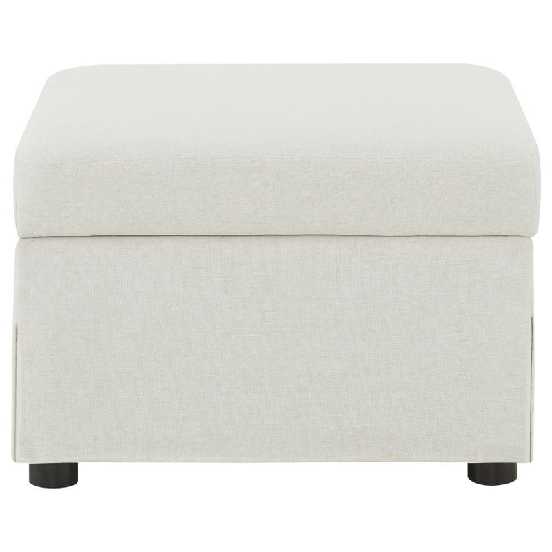 Winter - Upholstered Hydraulic Lift Top Storage Ottoman