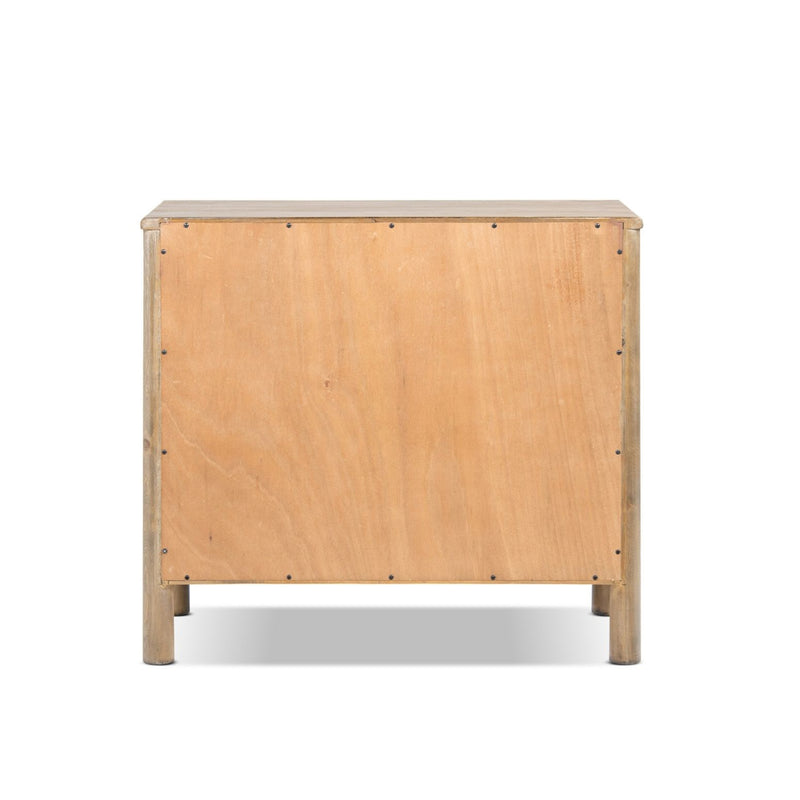Nolan - 2 Door Accent Cabinet - Antique Brown