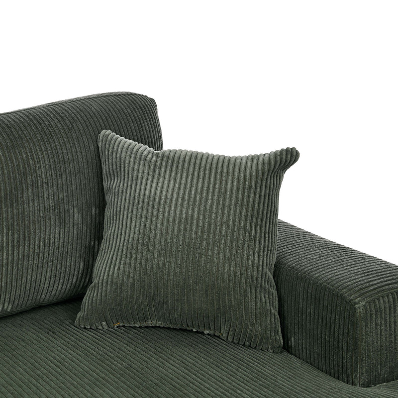 3 Piece Double Chaise Sectional Sofa