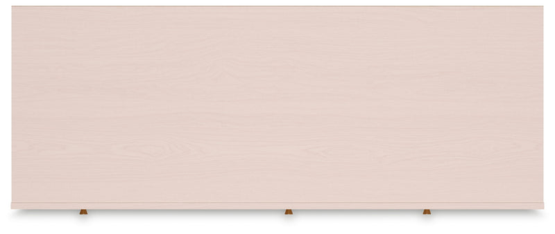 Wistenpine - Six Drawer Dresser - Blush