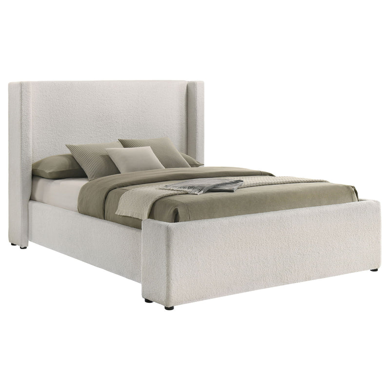 Froberg - Platform Bed With Wingback Headboard