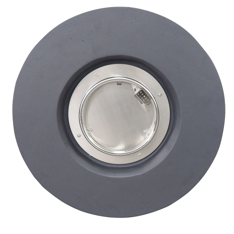 Round Iron Fire Pit With 40, 000 Btu