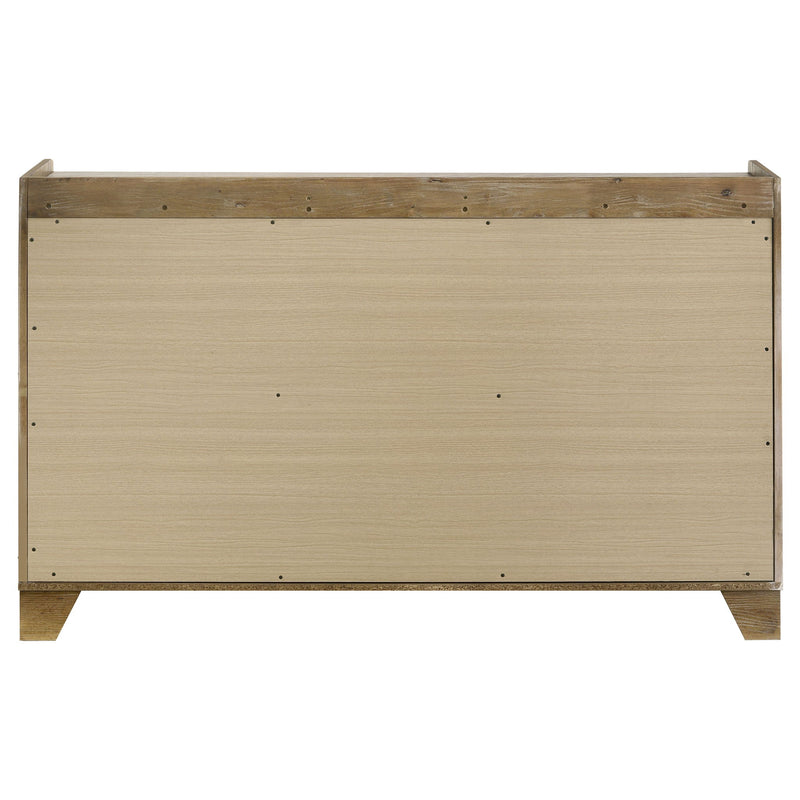 Packard - 6 Drawer Dresser - Oak