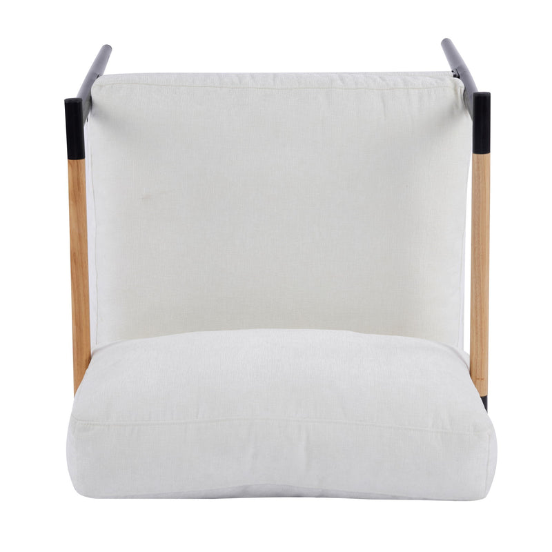 Modern Accent Chair With Cushions, Cozy Seating