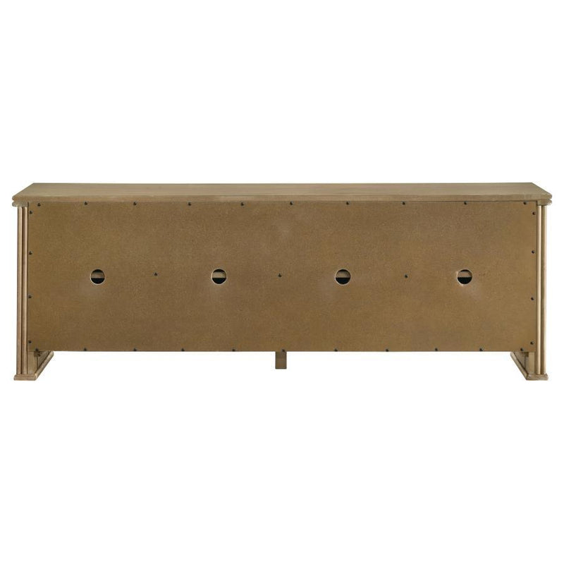 Adina - 70" TV Stand Media Console - Distressed Light Brown