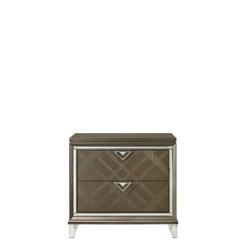 Skylar - Nightstand - Champagne