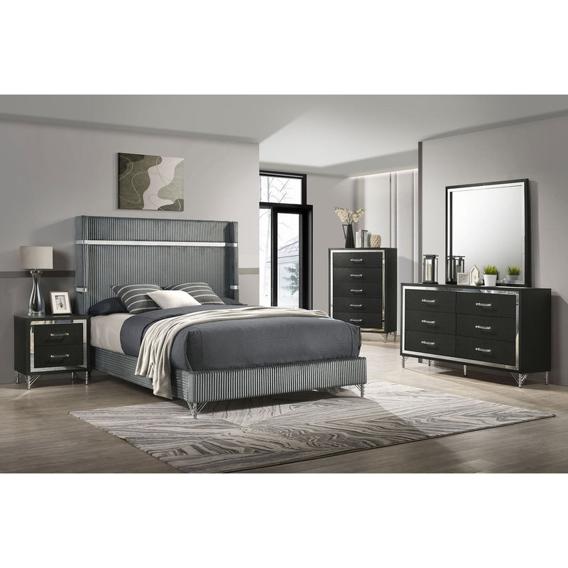 Malcolm - 6 Drawer Dresser Cabinet - Black