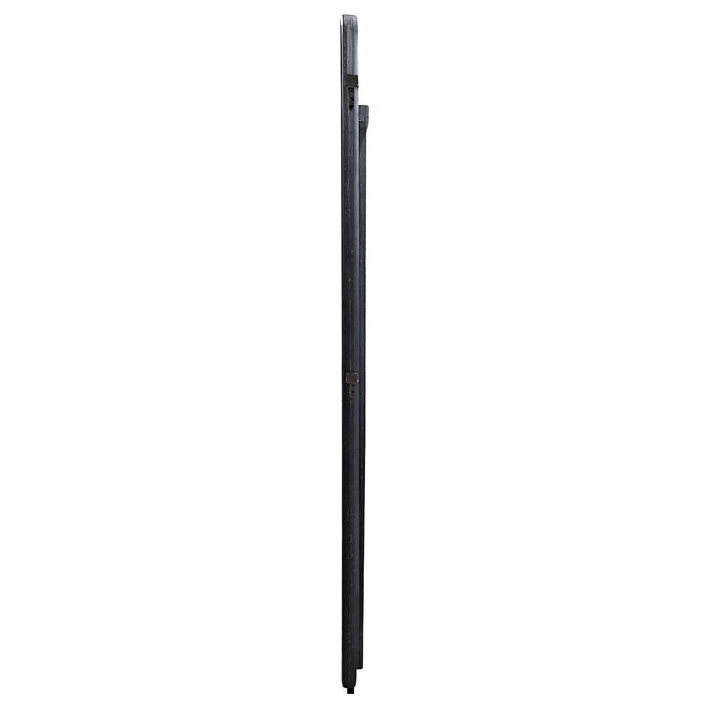 Leandro 76-inch Full Length Floor Mirror Burnished Black