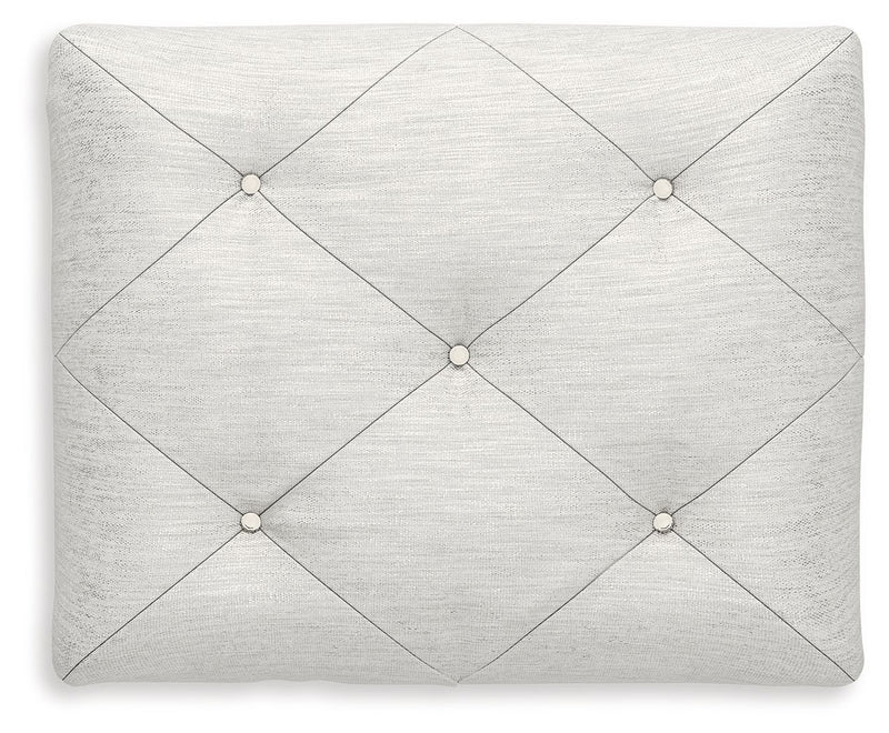 Kozlani - Vanity Upholstered Stool - White