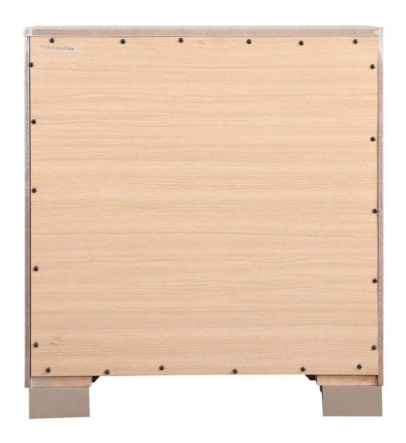 Elegant Nightstand - Champagne