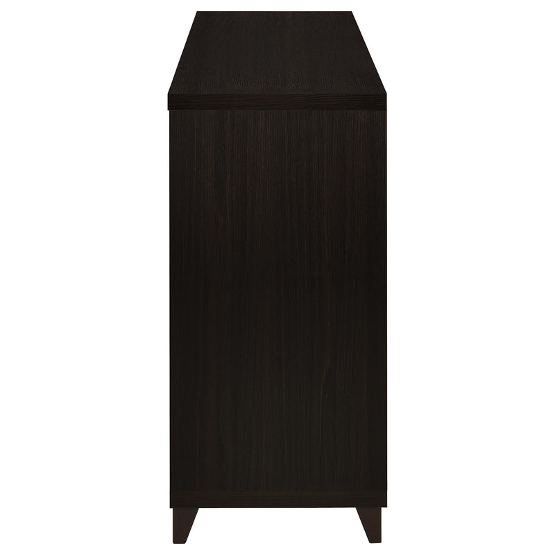 Barnaby - 4 Piece Rectangular Entertainment Center - Cappuccino