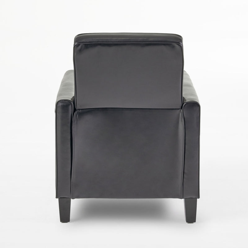 Upholstered Push Back Recliner Chair For Living Room