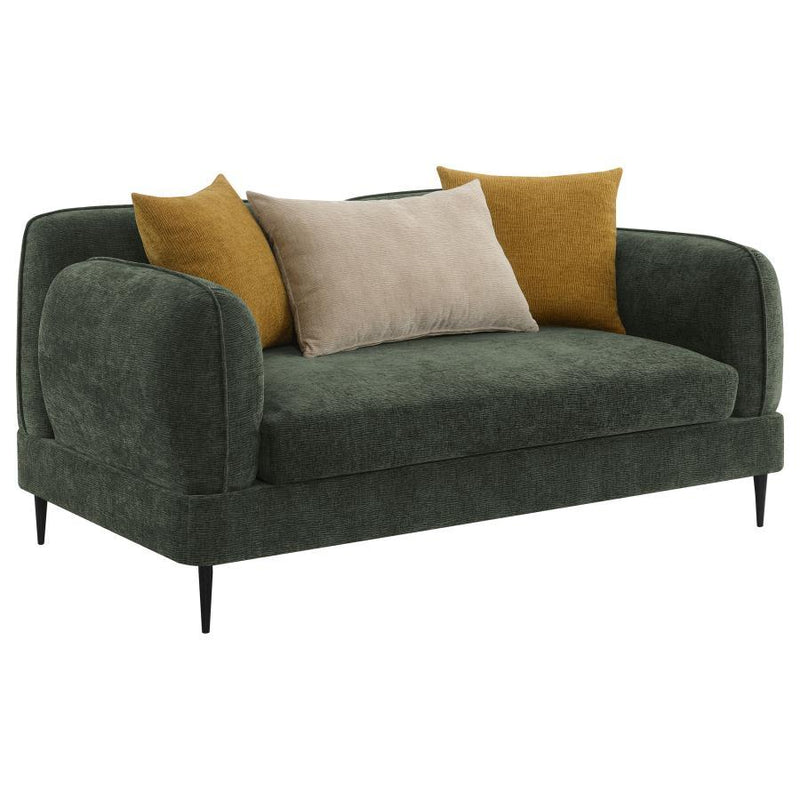 Jade - 2 Piece Chenille Upholstered Sofa Set
