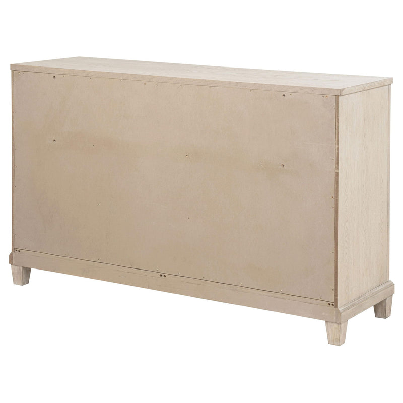Pembroke 6-drawer Bedroom Dresser Cabinet Washed Oak