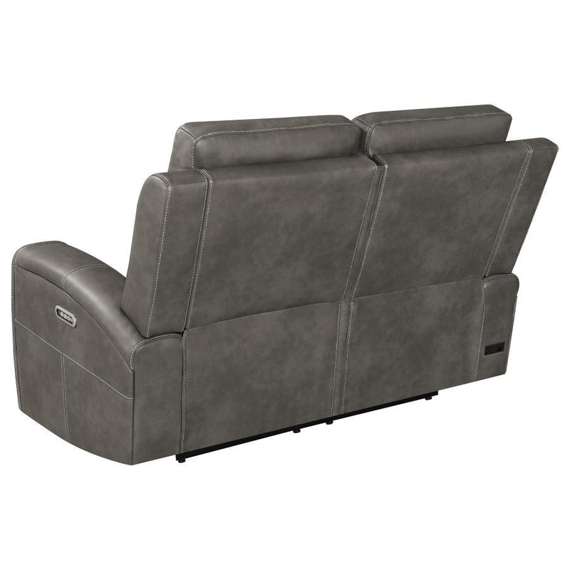 Brickston - Triple Power Reclining Loveseat