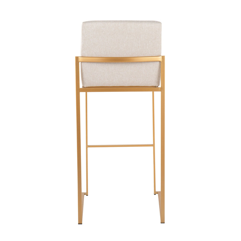 Fuji - Contemporary Design High Back Barstool