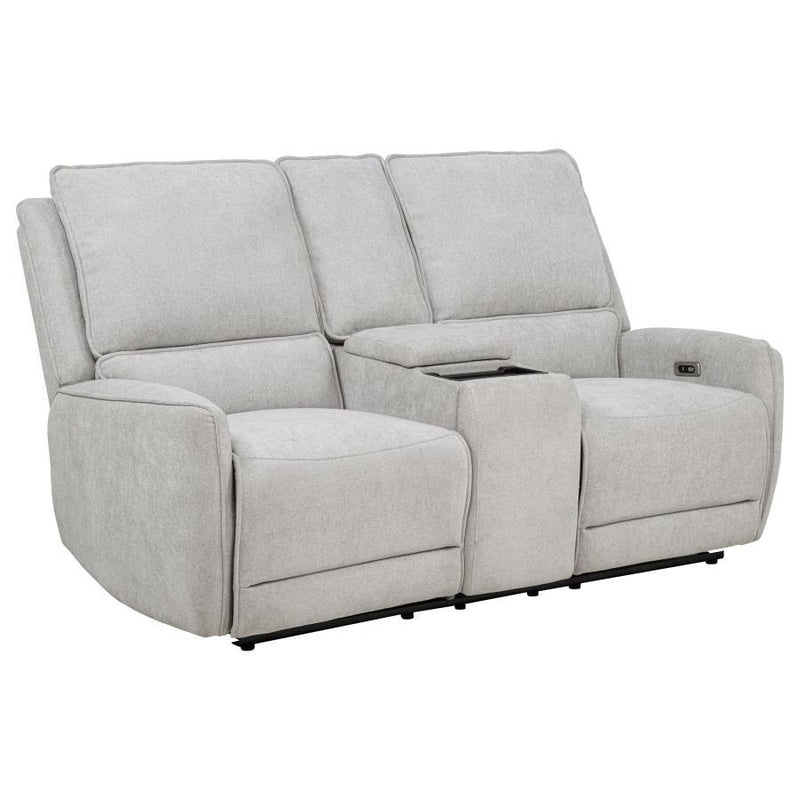 Sylmar - Chenille Power Reclining Sofa Set