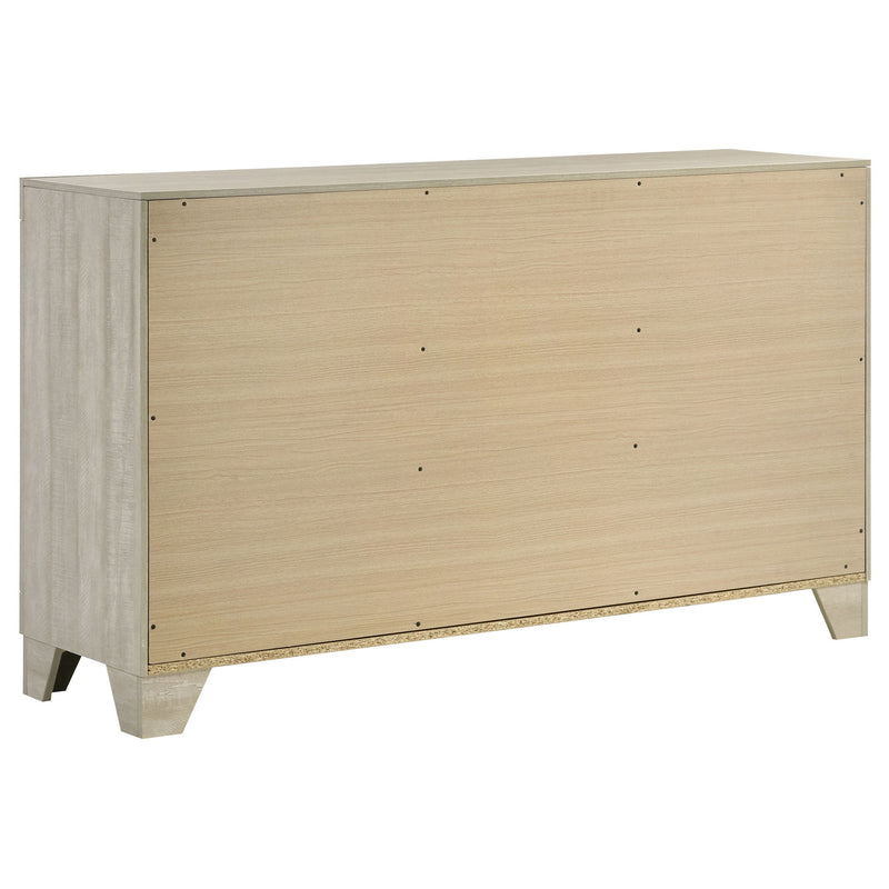Strout - 6 Drawer Dresser - Cream