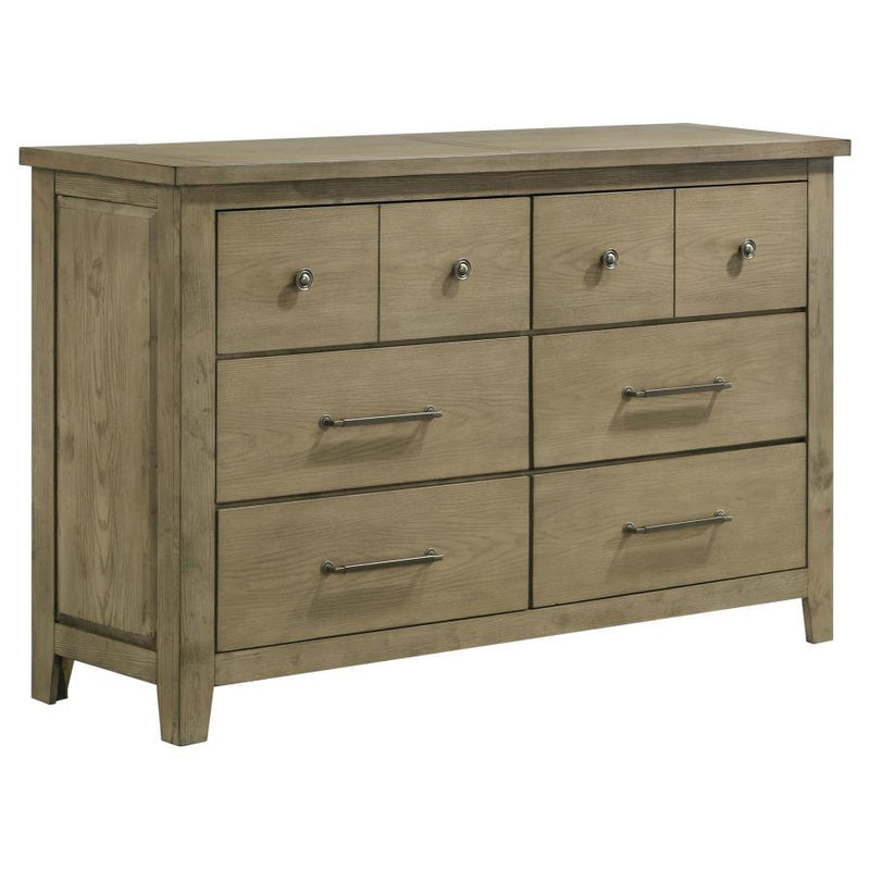 Hazlewood - 6-Drawer Bedroom Dresser Cabinet